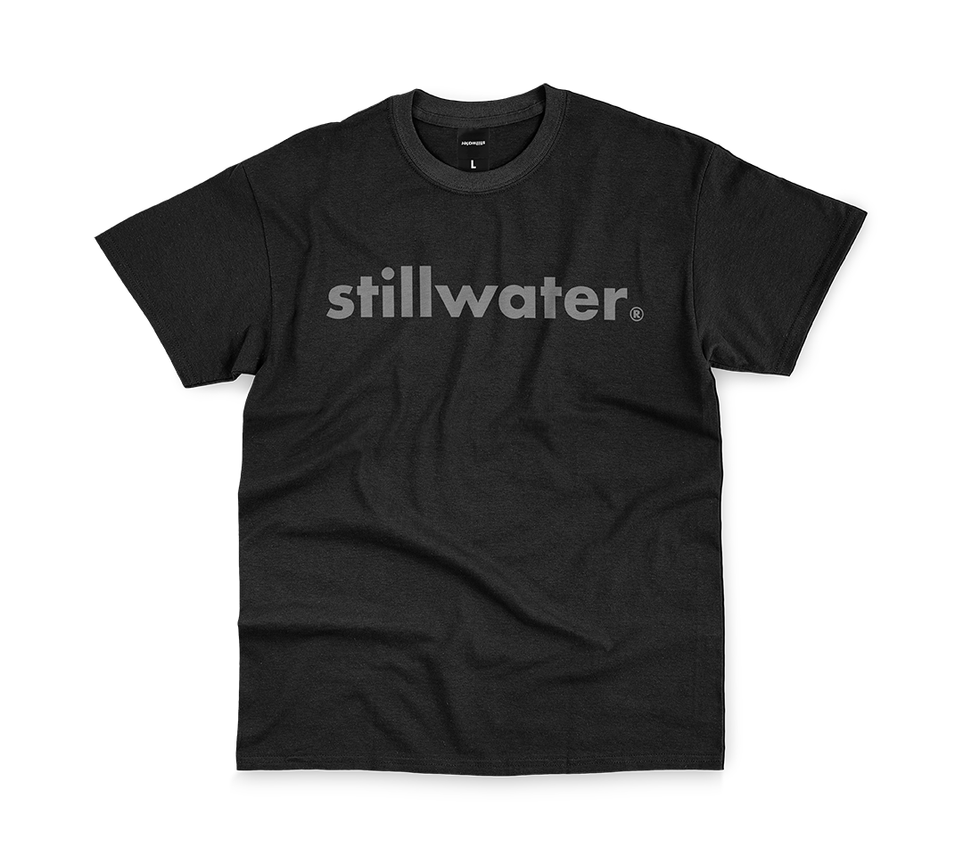 Stillwater® - Logo T-shirt - Black/Reflective